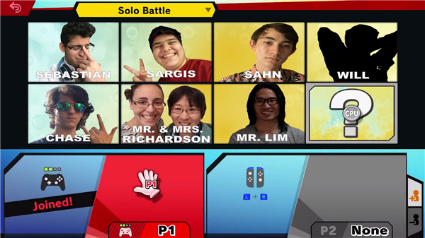 Choose Your Fighter! Choose Your Fighter!